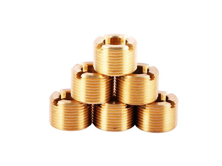 消費者向け電子機器用電気コネクターの銅および真鍮部品のカスタムCNC旋盤加工