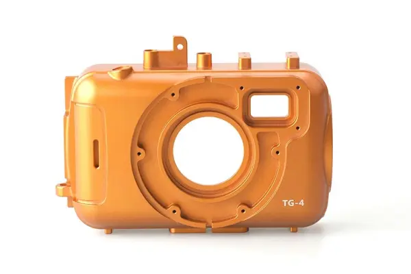 ओलिंपस TG4 कैमरा हाउसिंग एल्यूमिनियम 6063 में