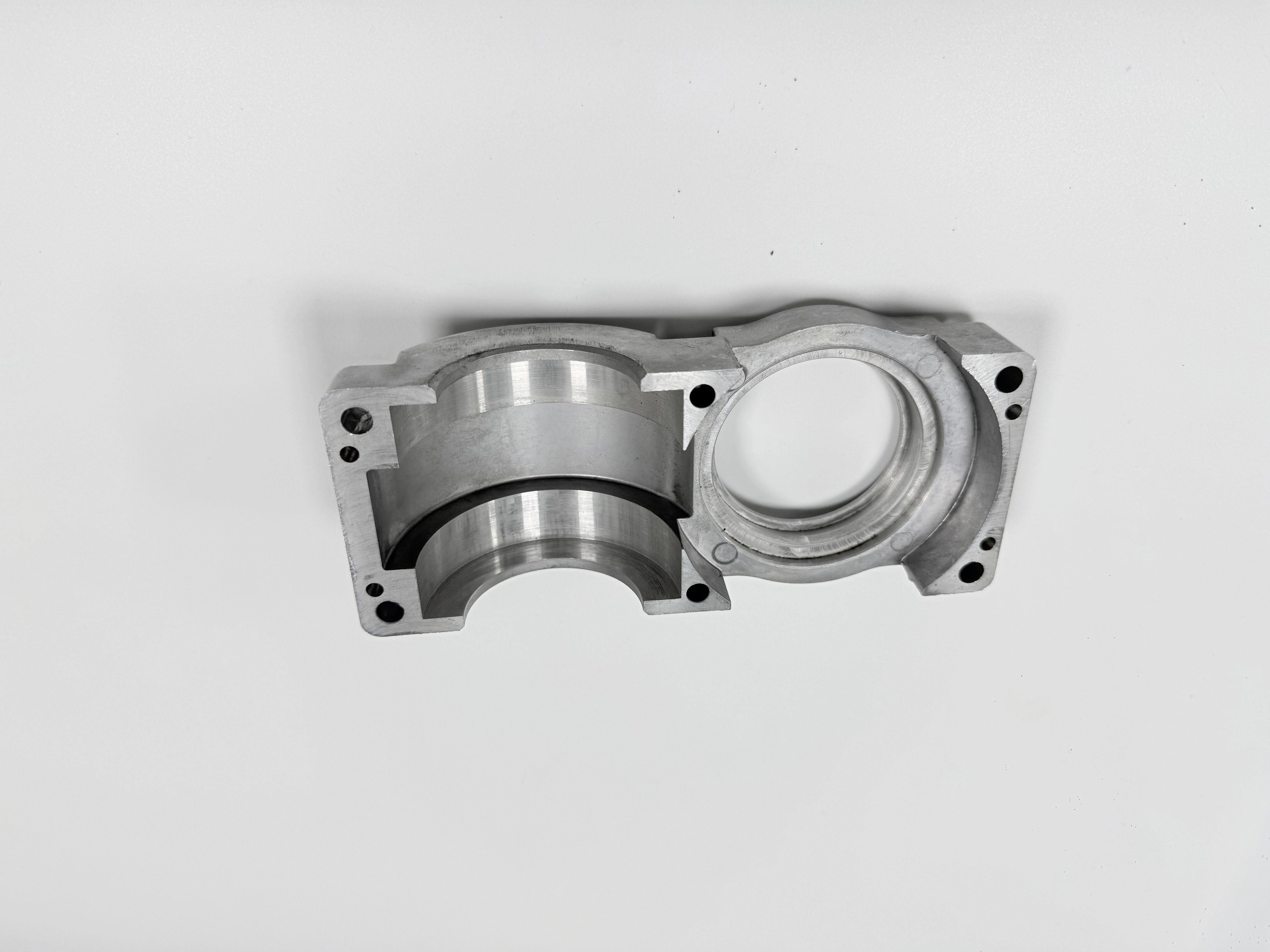 Precision machined component beside controlled dimensional inspection records