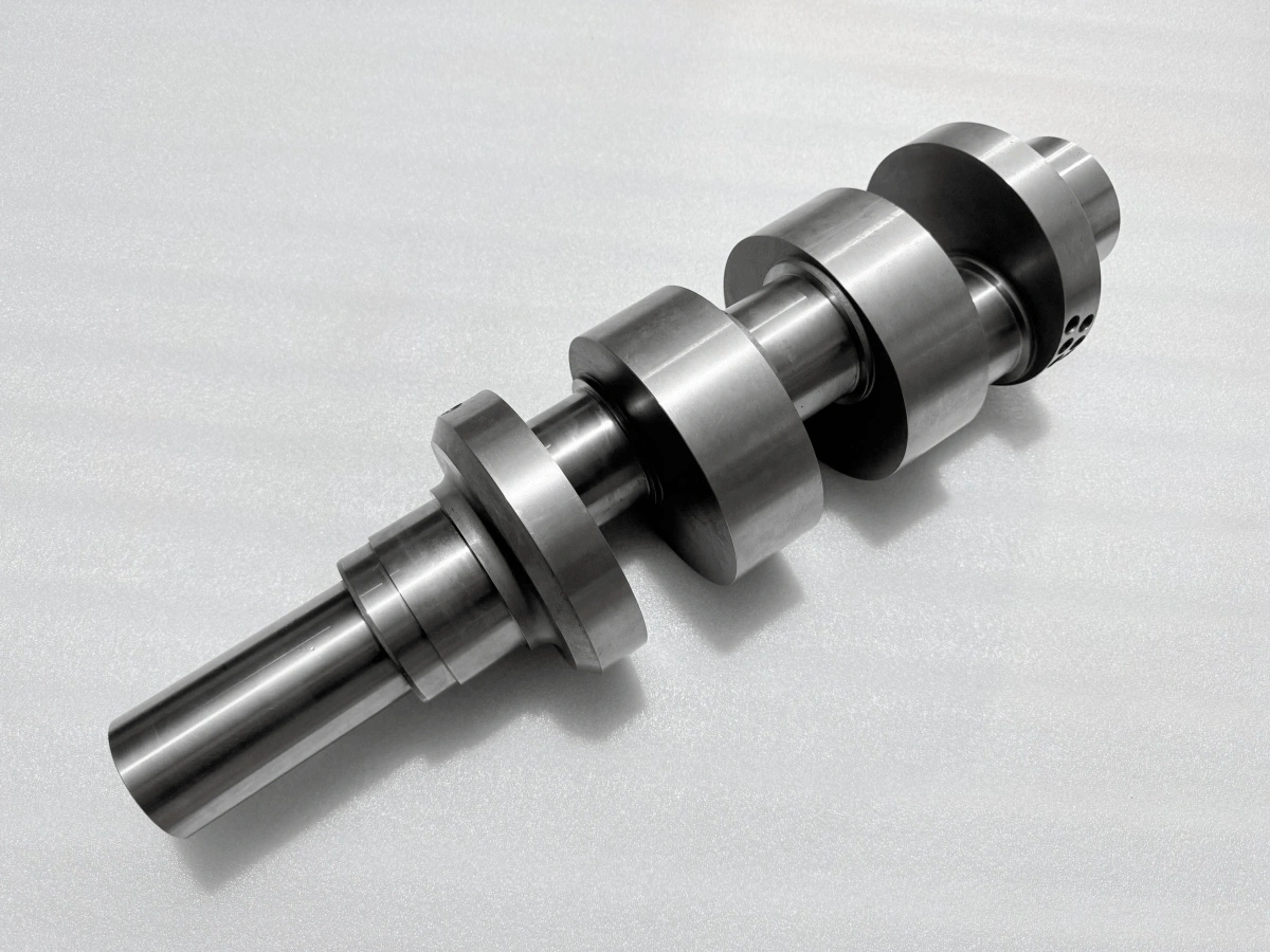 Crankshaft Journal Machining With Datum Workholding and Runout Control